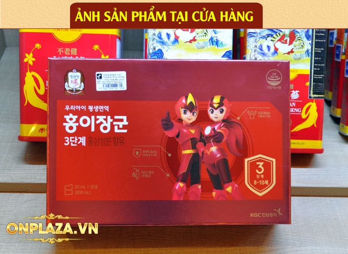Nước hồng sâm trẻ em cao cấp Baby Tonic Step KGC 8-10 tuổi NS677 5