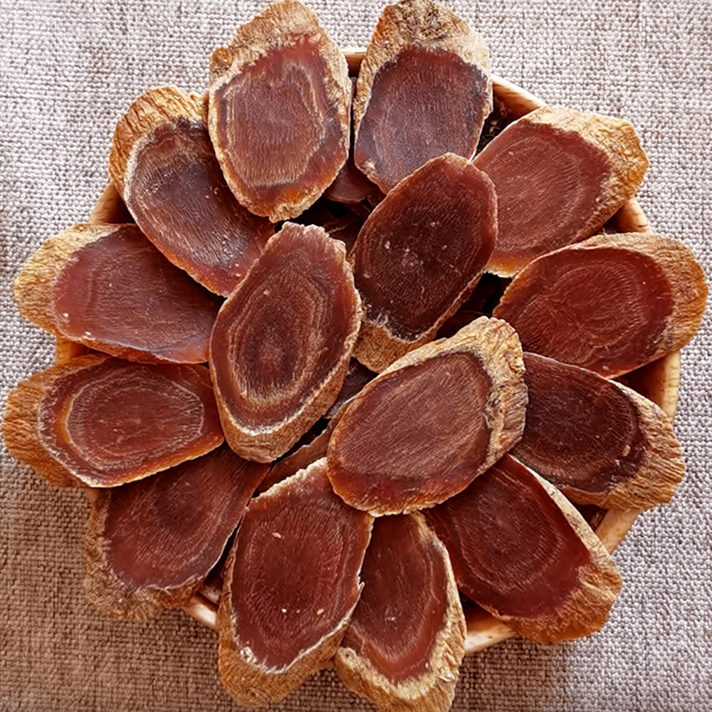 Hồng sâm Chính phủ thái lát 6 năm tuổi không đường hộp 500g loại thượng hạng